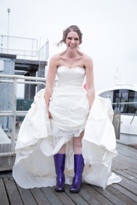 My Wedding Day Wellies